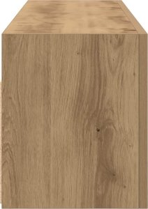 vidaXL vidaXL Wisząca szafka łazienkowa, dąb artisan, 100x25x30 cm 6