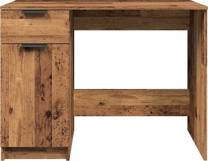 Biurko vidaXL Brązowe 100 cm x 50 cm 5