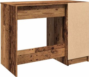 Biurko vidaXL Brązowe 100 cm x 50 cm 7