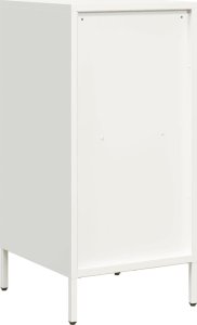 vidaXL Szafka, biała, 35x39x73,5 cm, stal walcowana na zimno 7