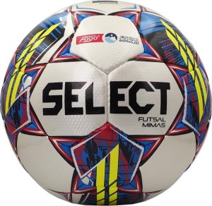 Select Piłka nożna Select Futsal Mimas Fogo Ekstraklasa FIFA Basic biało-niebiesko-czerwona 18666 4 1