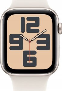 Smartwatch Apple Watch SE GPS + Cellular 44mm Starlight Alu Sport S/M Beżowy  (MXGT3ET/A) 2