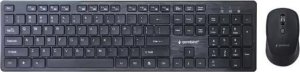 Klawiatura + mysz Gembird KEYBOARD +MOUSE WRL RUS/DESKTOP KBS-WCH-04-RU GEMBIRD 1