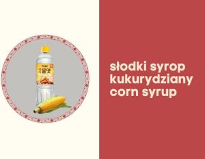 SEMPIO Syrop kukurydziany biały glazura corn syrup koreański ekstrakt słodowy z kukurydzy naturalny 1,2kg 3