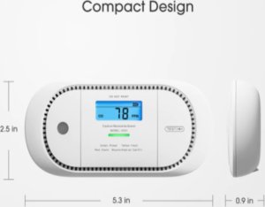 X-SENSE Czujnik tlenku węgla X-Sense XC01-R 3