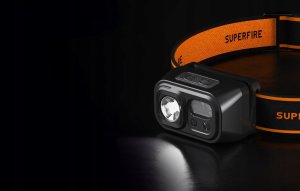 Latarka Superfire Latarka czołowa Superfire HL23-S, 350lm, USB-C 3