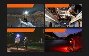 Latarka Superfire Latarka czołowa Superfire HL23-S, 350lm, USB-C 4