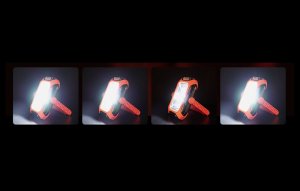 Superfire Lampa warsztatowa z panelem solarnym Superfire GM05 8