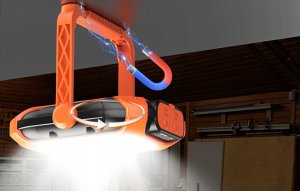 Superfire Lampa warsztatowa z panelem solarnym Superfire GM05 10