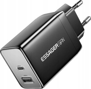 Ładowarka Essager Ładowarka Essager ECT45W-LJB01-Z 45W C+A (czarny) 1