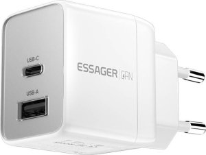 Ładowarka Essager Ładowarka Essager ECT33W-LJB02-Z 33W C+A (biały) 1