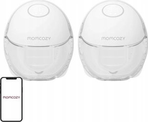 Momcozy Laktator podwójny Momcozy M6 z aplikacją (szary) 1