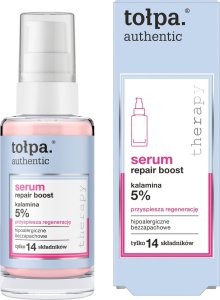 Tołpa TOŁPA Authentic Serum do twarzy Repair Boost - przyspiesza regenerację (5% kalamina) 30 ml 1