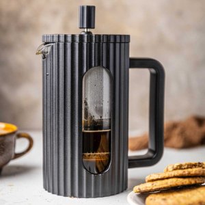 Klausberg ZAPARZACZ TŁOKOWY DO KAWY/HERBATY Z 600ml KLAUSBERG KB-7746 CZARNY 12