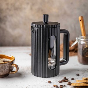 Klausberg ZAPARZACZ TŁOKOWY DO KAWY/HERBATY Z 600ml KLAUSBERG KB-7746 CZARNY 4