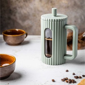 Klausberg ZAPARZACZ TŁOKOWY DO KAWY/HERBATY 600ml KLAUSBERG KB-7750 ZIELONY 2