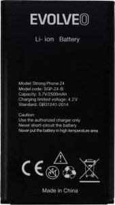 Bateria Evolveo EVOLVEO originální baterie 2500 mAh pro StrongPhone Z4,W4 1