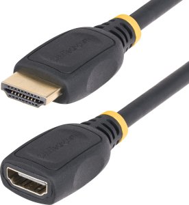 Kabel StarTech StarTech HD2MF18INL kabel HDMI 0,5 m HDMI Typu A (Standard) Czarny 1