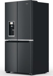 Lodówka Whirlpool Whirlpool Refrigerator | WQ9I FO2BX EF | Energy efficiency class E | Free standing | Side by side | Height 187.6 cm | No Frost system | Fridge net capacity 355 L | Freezer net capacity 237 L | Display | 41 dB | Black 22