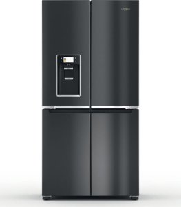 Lodówka Whirlpool Whirlpool Refrigerator | WQ9I FO2BX EF | Energy efficiency class E | Free standing | Side by side | Height 187.6 cm | No Frost system | Fridge net capacity 355 L | Freezer net capacity 237 L | Display | 41 dB | Black 5