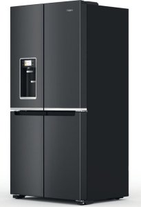 Lodówka Whirlpool Whirlpool Refrigerator | WQ9I FO2BX EF | Energy efficiency class E | Free standing | Side by side | Height 187.6 cm | No Frost system | Fridge net capacity 355 L | Freezer net capacity 237 L | Display | 41 dB | Black 6