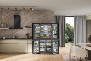 Lodówka Whirlpool Whirlpool Refrigerator | WQ9I FO2BX EF | Energy efficiency class E | Free standing | Side by side | Height 187.6 cm | No Frost system | Fridge net capacity 355 L | Freezer net capacity 237 L | Display | 41 dB | Black 10