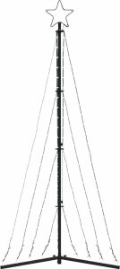 Lampki choinkowe vidaXL Lampki choinkowe, 339 niebieskich LED, 187 cm 5