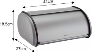 Chlebak KingHoff CHLEBAK STALOWY KINGHOFF KH-1863 szary 7