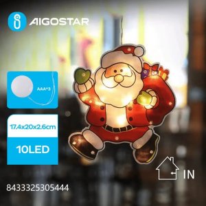 Dekoracja świąteczna Aigostar  mikołaj 1