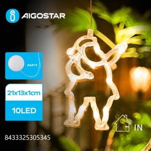 Dekoracja świąteczna Aigostar  mikołaj 1