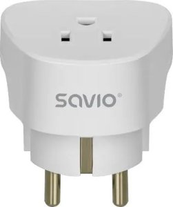 Adapter USB Savio Savio AP-01 adapter zasilający/ inwentor Biały 1