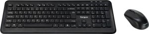 Klawiatura + mysz Targus Targus AKM610UK klawiatura Dołączona myszka Uniwersalne RF Wireless QWERTY Angielski Czarny 1