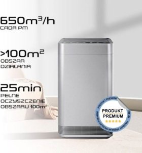 Oczyszczacz powietrza Air Essence Grafenowy Oczyszczacz powietrza Air Essence Plasma ESP PRO, +100m2, Sterylizator UVA, UVC 5