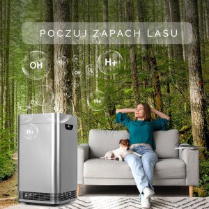 Oczyszczacz powietrza Air Essence Grafenowy oczyszczacz powietrza Air Essence Plasma ESP Smart, ~80m2, sterylizator UVA, UVC 13