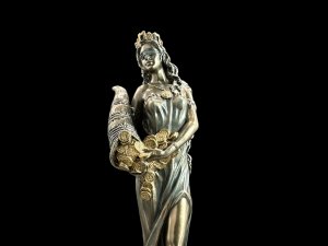 Veronese Figurka Rzeźba Statuetka GRECKA BOGINI SZCZĘŚCIA FORTUNA WU78127A4 9