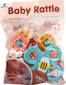 LeanToys Zabawka Sensoryczna Spinnery Biedronka Pszczółka Motylek Przyssawki 3