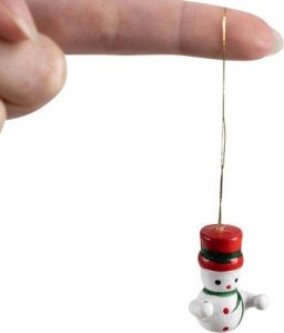 Ruhhy Bombki zawieszki choinkowe drewniane 10 szt. Ozdoby na choinkę 5