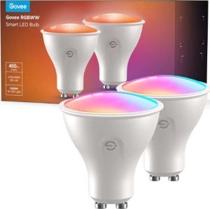 Govee Govee H600D GU10 Light bulb 2-pack | Inteligentna żarówka RGBWW | 400 lm, Wi-Fi, Bluetooth 1