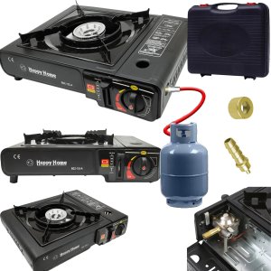 ExtraLink Extralink kuchenka turystyczna gazowa polowa przenośna na kartusze 2w1 w walizce 2