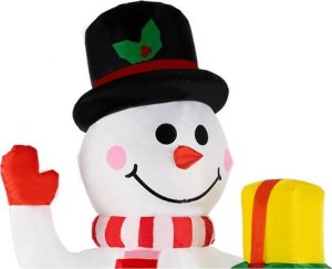 Dekoracja świąteczna Ruhhy bałwan 8