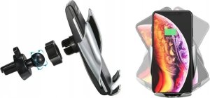 Ładowarka ExtraLink EXTRALINK UCHWYT SAMOCHODOWY S5 SENSOR INDUKCYJNY NA KRATKĘ ŁADOWARKA 3