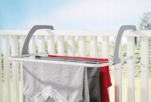 Suszarka na pranie Maxxx Suszarka na pranie bieliznę zawieszana na grzejnik balkon 4