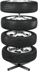Road Star Stojak na koła samochodowe do auta opony felgi garażowy podłogowy 2