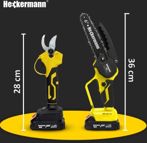 Piła łańcuchowa Heckermann Pilarka elektryczna i sekator 2w1 Heckermann SOGZG-02 7