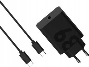 Ładowarka Motorola Motorola TurboPower 68W Wall Charger, 1m C-C cable, Black 1