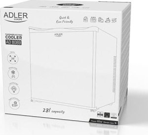 Adler Chłodziarka termoelektryczna - 28 litrów 10