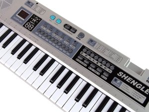 LeanToys Keyboard MQ-6110 Mikrofon Organki 61 Klawiszy LEAN Toys 3