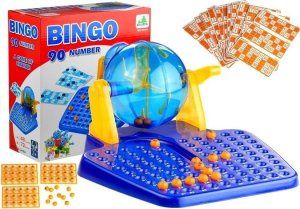 LeanToys Gra Bingo Lotto MASZYNA LOSUJĄCA Edukacyjna LEAN Toys 1