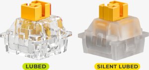 Glorious Glorious Panda HE Silent Switches, Hall-Effekt, taktil, MX-Stem, 45g - lubed, 36 Stck one size 1