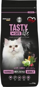 Biofeed BIOFEED TASTY CATS LIFE HAIRBALL WITH RABBIT 1,5KG 1